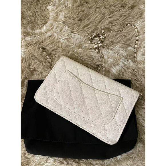 Chanel Wallet On Chain Timeless/Classique leather crossbody bag - Picture 2 of 8